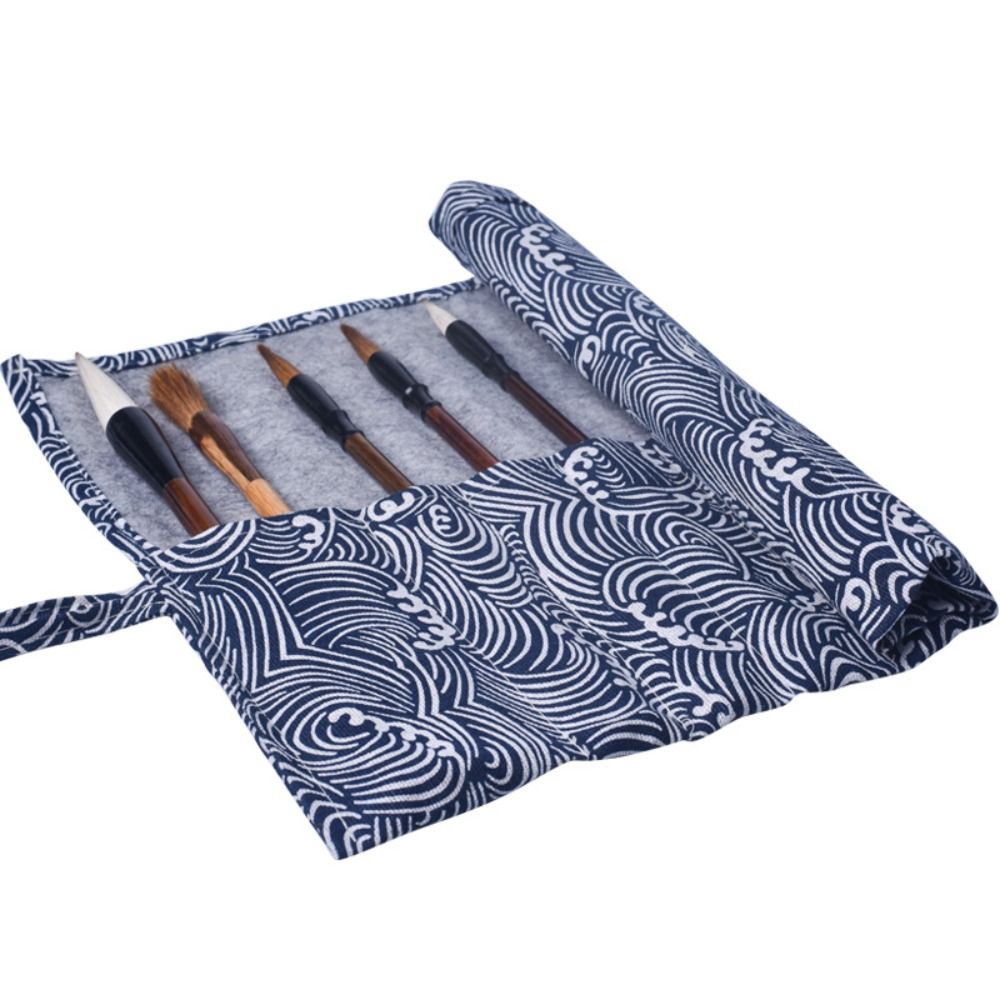 Chinese Style Roll Pen Curtain - đánh giá và giá Pen Pouch Roll
