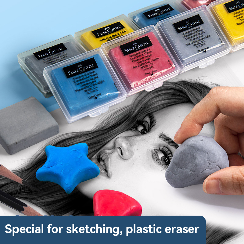 Faber-Castell Plasticity Rubbe - đánh giá và giá Rubber Eraser Kneaded