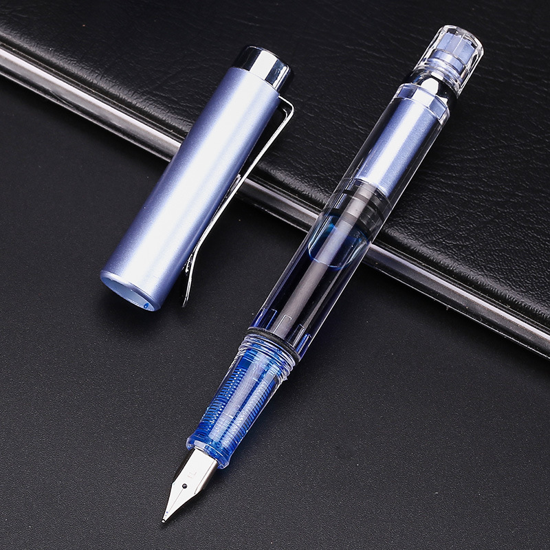 9 Colors Piston Fountain Pen E - đánh giá và giá Stationery Supplies Business
