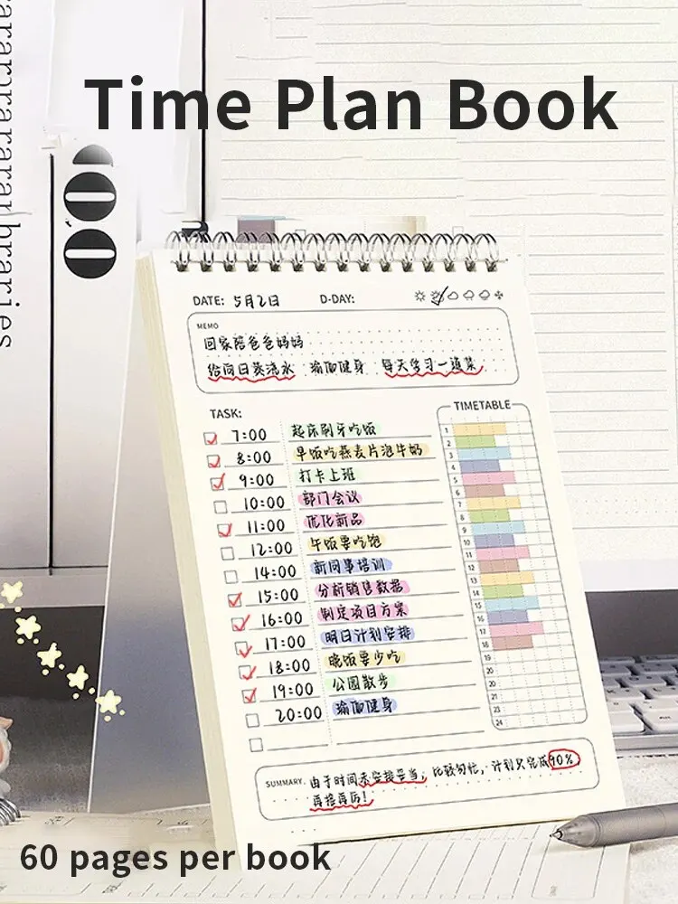 1pc Planner Agenda Spiral A5 N - đánh giá và giá Office Stationery Supply List