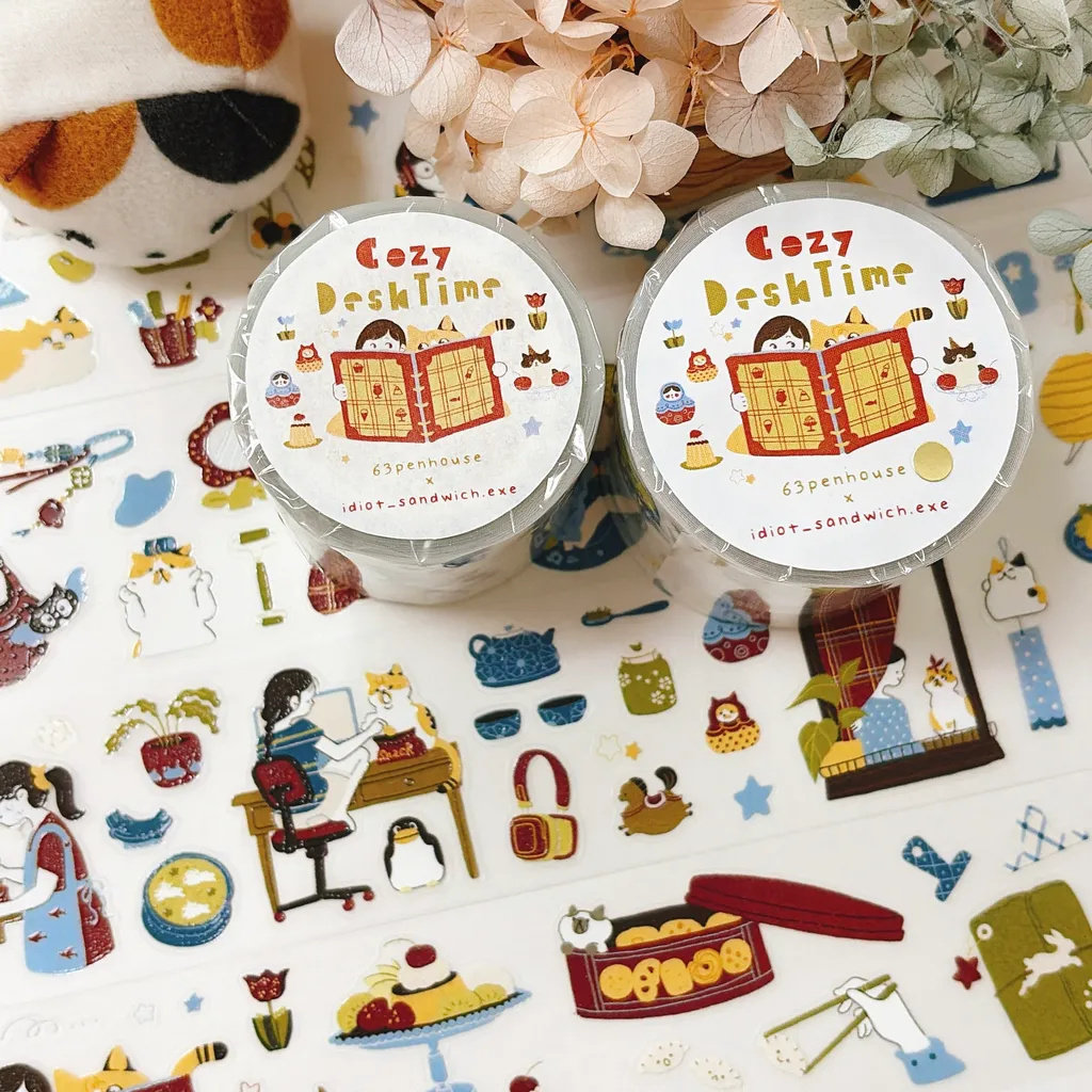 63penhouse Vintage Starry Whis - đánh giá và giá Washi Tape Set