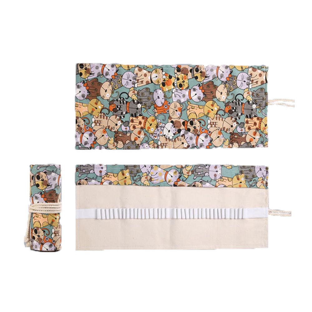 Creative Boys Girls Cute Cat R - đánh giá và giá Pen Pouch Roll