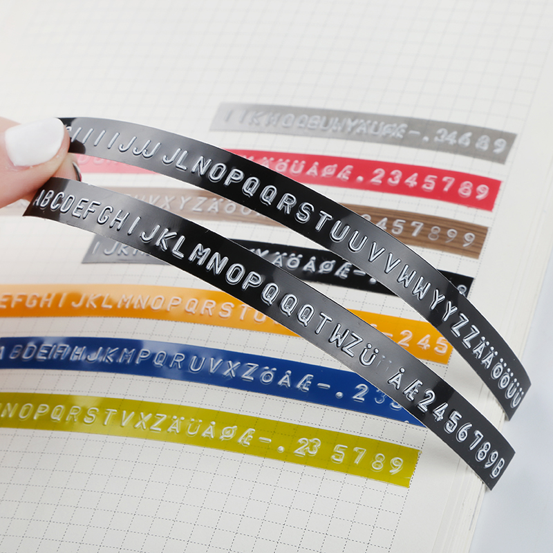 C101 3D Embossing Typewriter L - đánh giá và giá Label Printer Tape