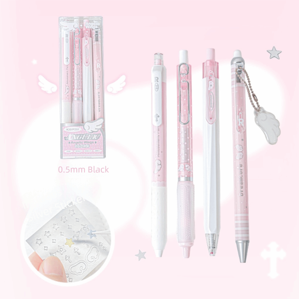 New High Quality 4Pcs/Set 0.5m - đánh giá và giá Gel Ink Pen Set