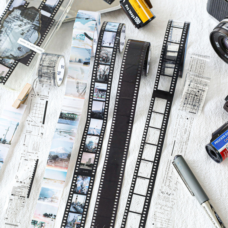 1 Roll 2.5x200cm Film Themed P - đánh giá và giá Washi Tape Set