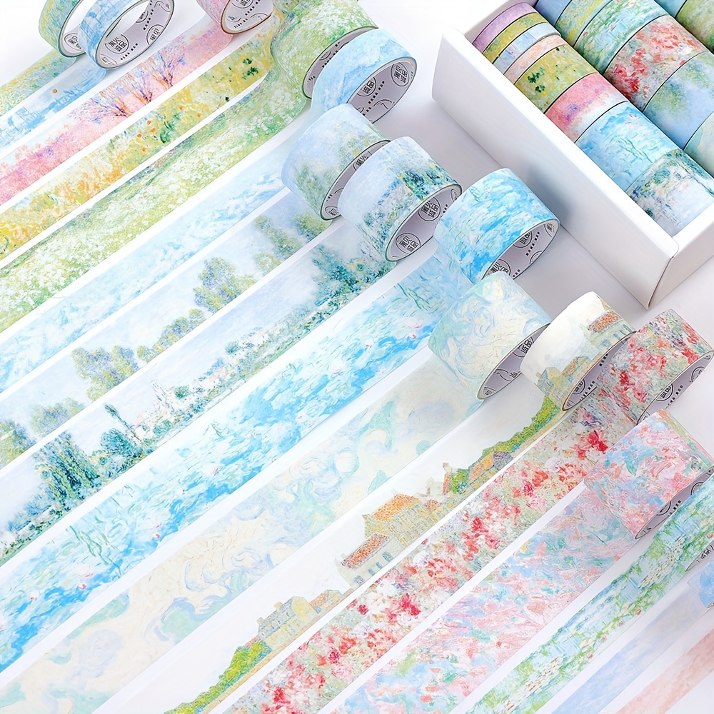 20 Rolls Vintage Garden Washi  - đánh giá và giá Washi Tape Set
