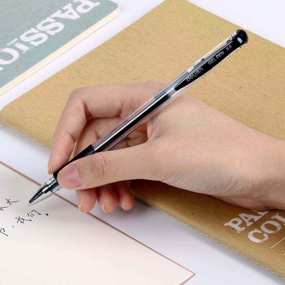 Deli 0.5mm Black Red Blue Ink  - đánh giá và giá Stationery Office And School Supply Stores
